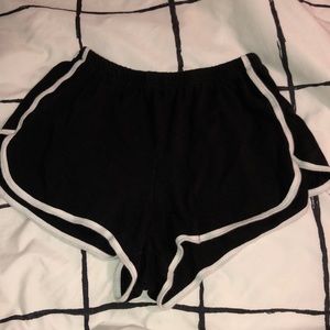brandy melville black shorts